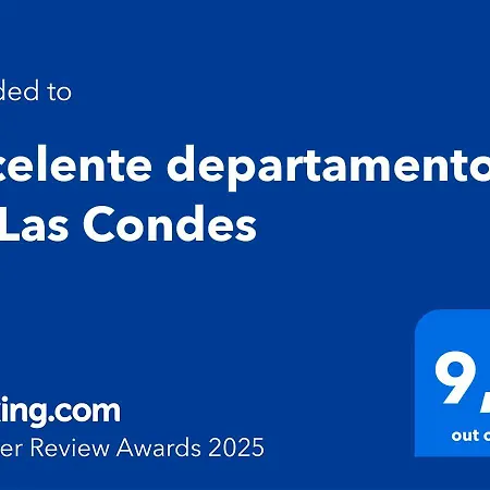 Excelente Departamento En Las Condes